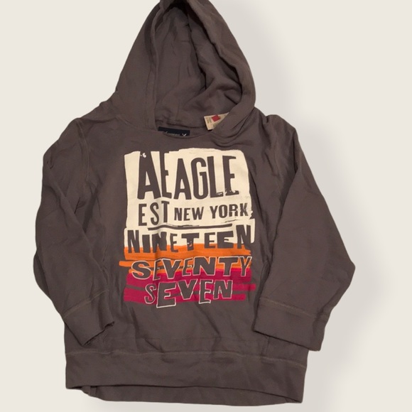 Tops - NWT American Eagle hoodie XL gray soft